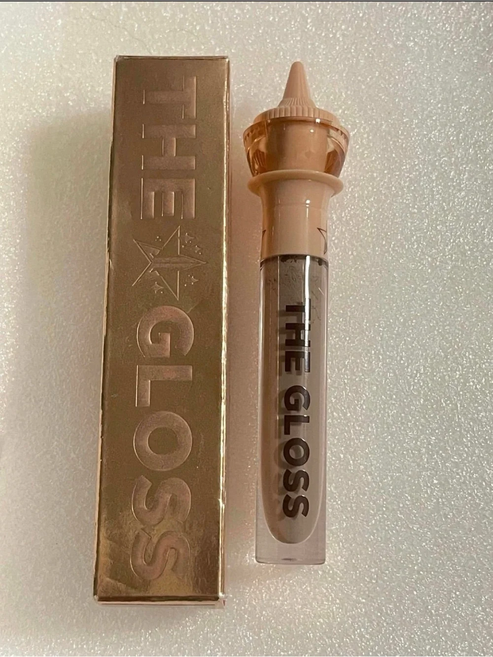 Jeffree Star The Liquid Lip Gloss in Silk Rope - Nude Beige Shine